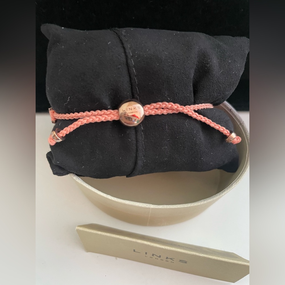 Links of London Rose Gold Mini Friendship Bracelet - Picture 16 of 16